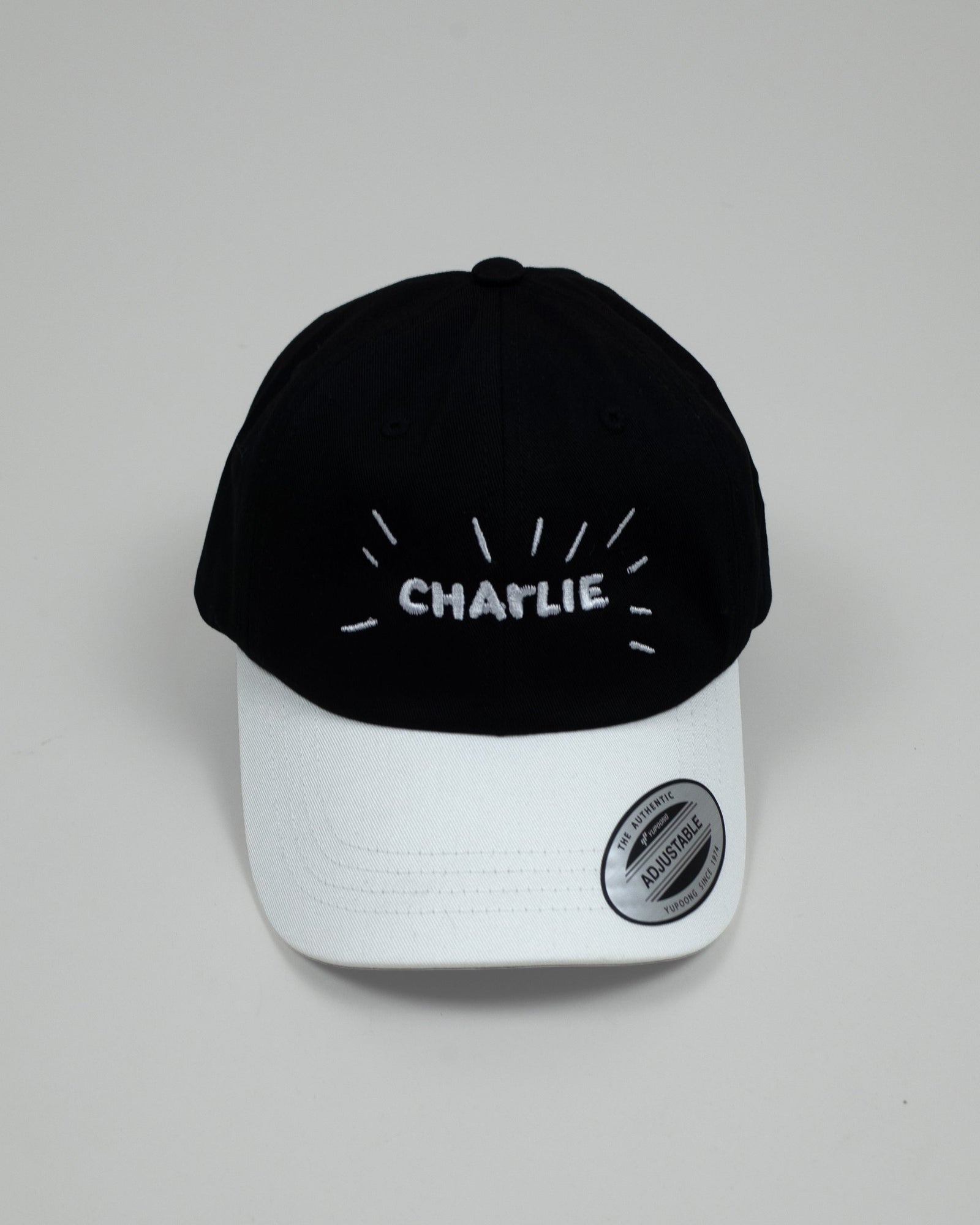 LOGO CAP BLACK/WHITE