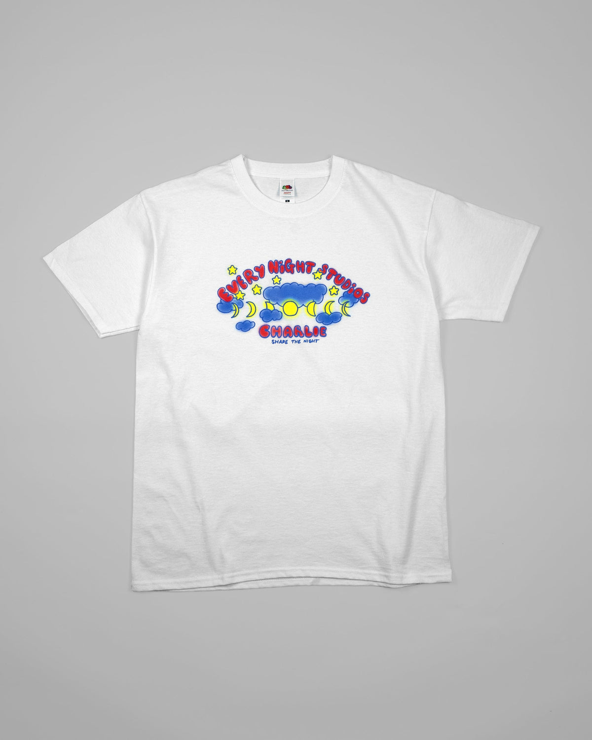 ENS SHARE THE NIGHT T-SHIRT WHITE