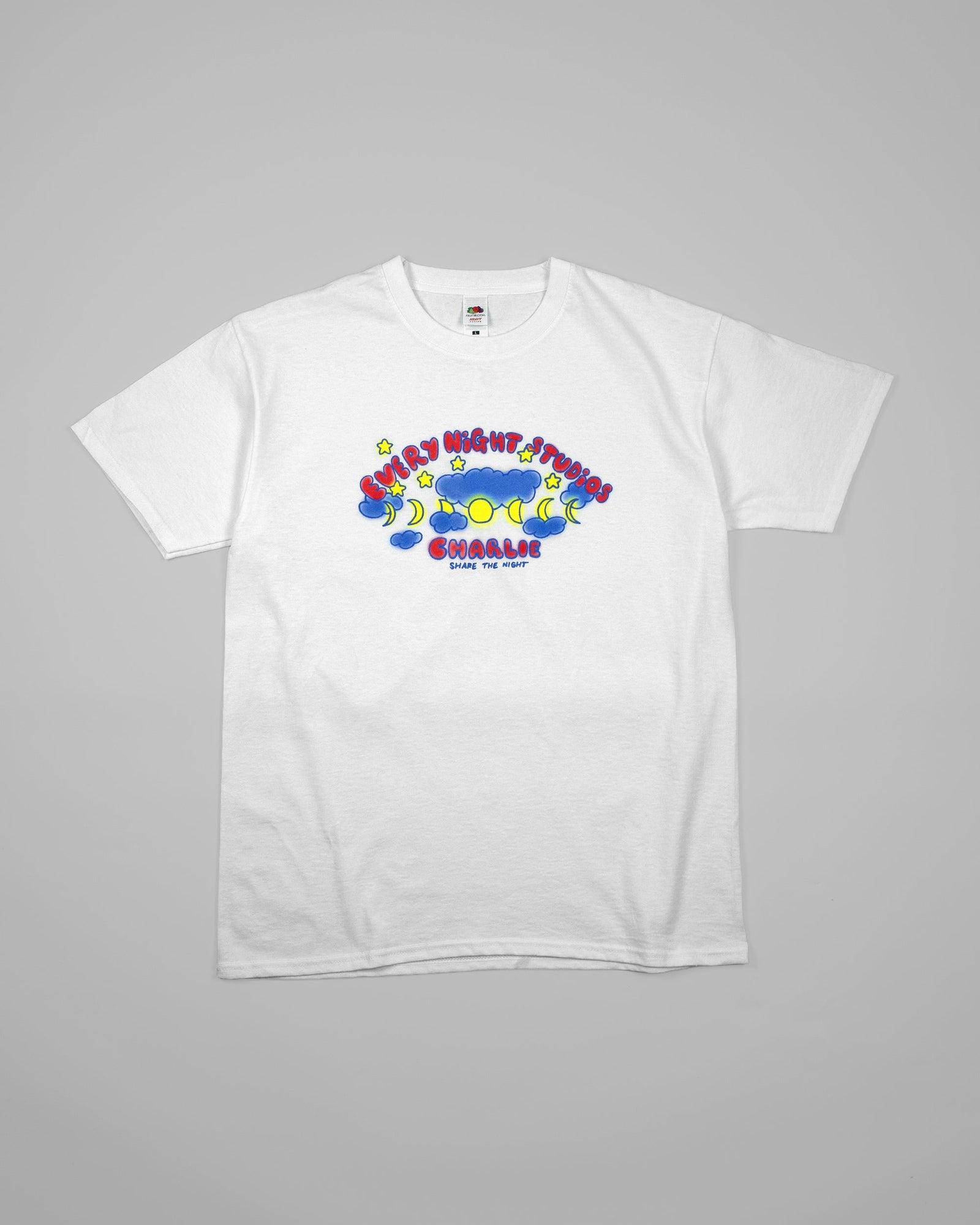 ENS SHARE THE NIGHT T-SHIRT WHITE