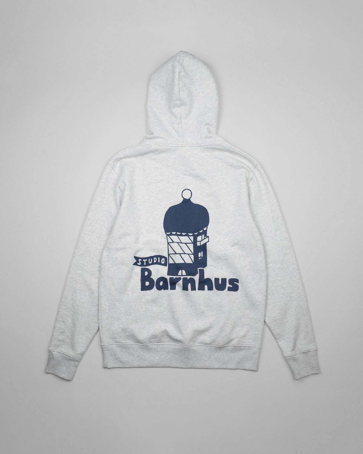 LOGO HOODIE ASH