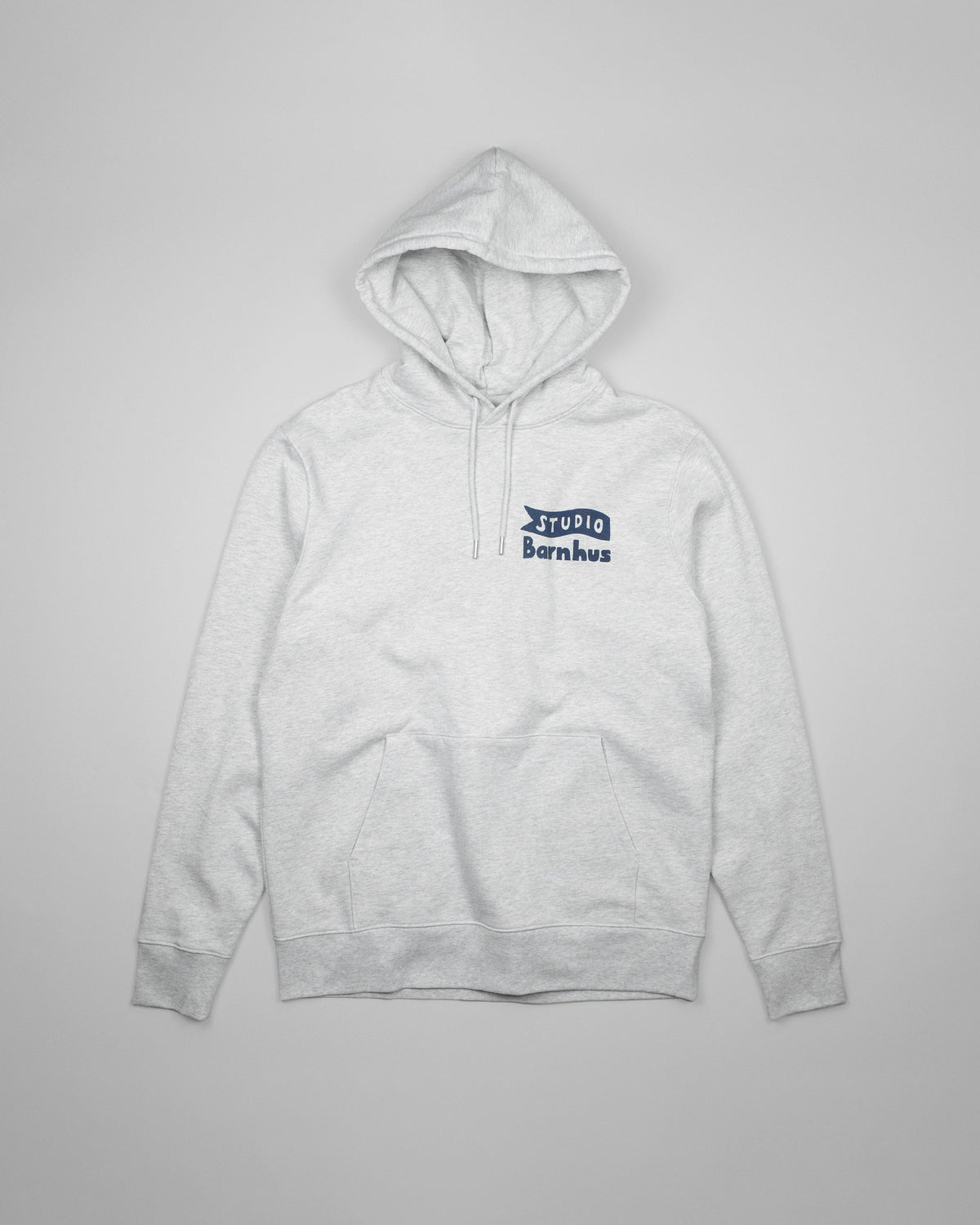 LOGO HOODIE ASH