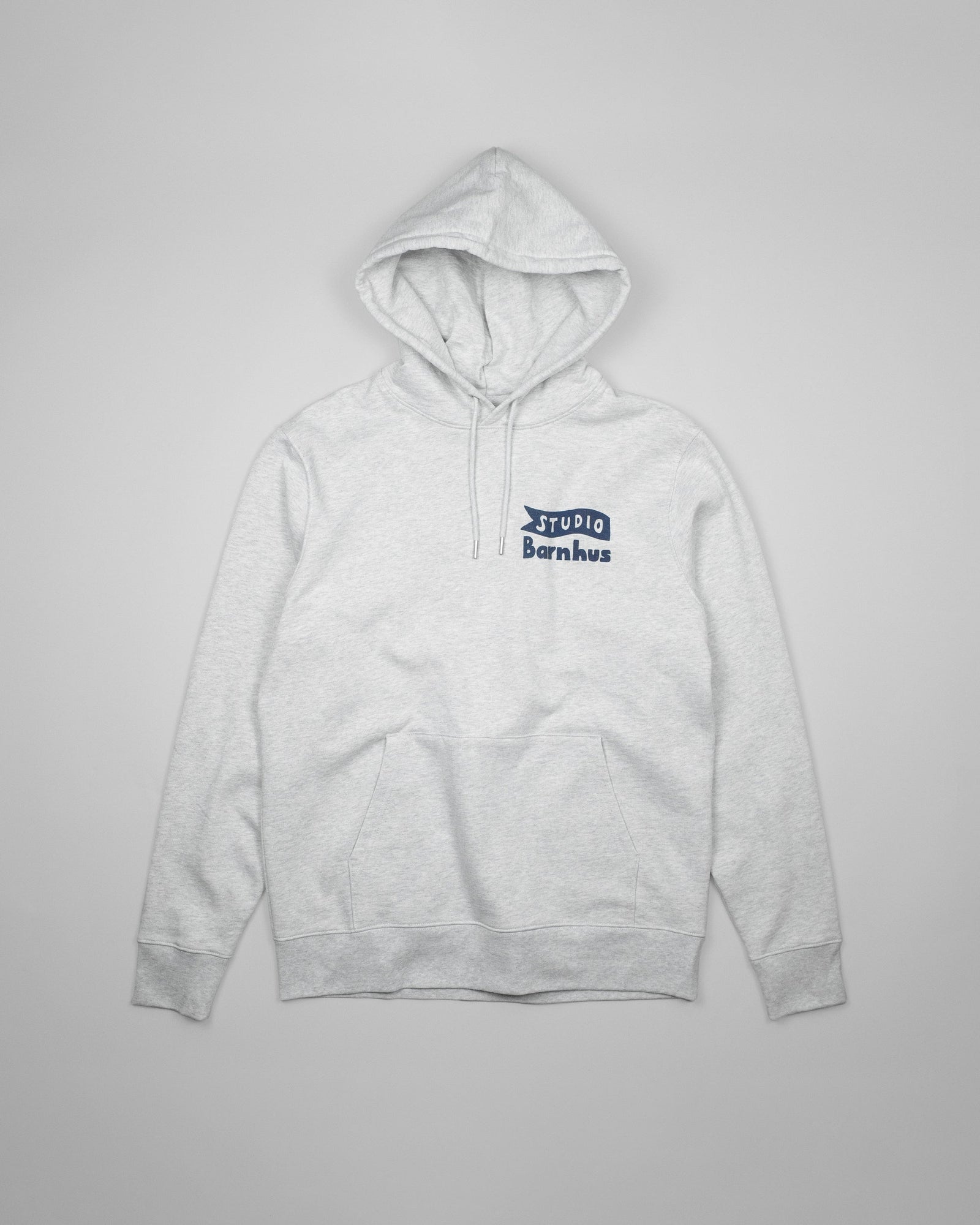 LOGO HOODIE ASH